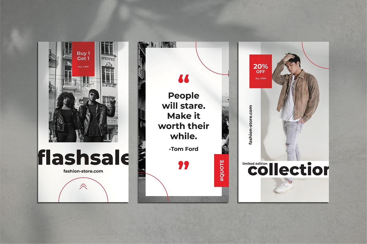 Reds - Instagram Pack, a Social Media Template by 730 Studio (Photo 5 of 5)