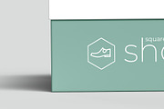 Square Shoe Box Mockup - 8 views, a Cups & Container Mockup by Illusiongraphic (Thumbnail 12 of 20)