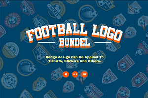 54 Football Logos MASSIVE BUNDLE