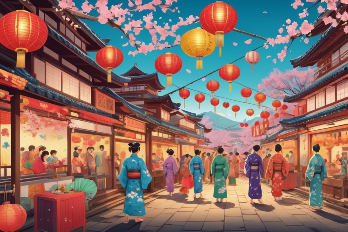 43 PNG Japanese Festival Bacground, a Background Graphic by adenpinkstore (Photo 7 of 8)