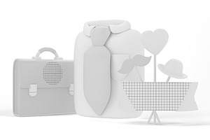 Father's Day Work Mockup