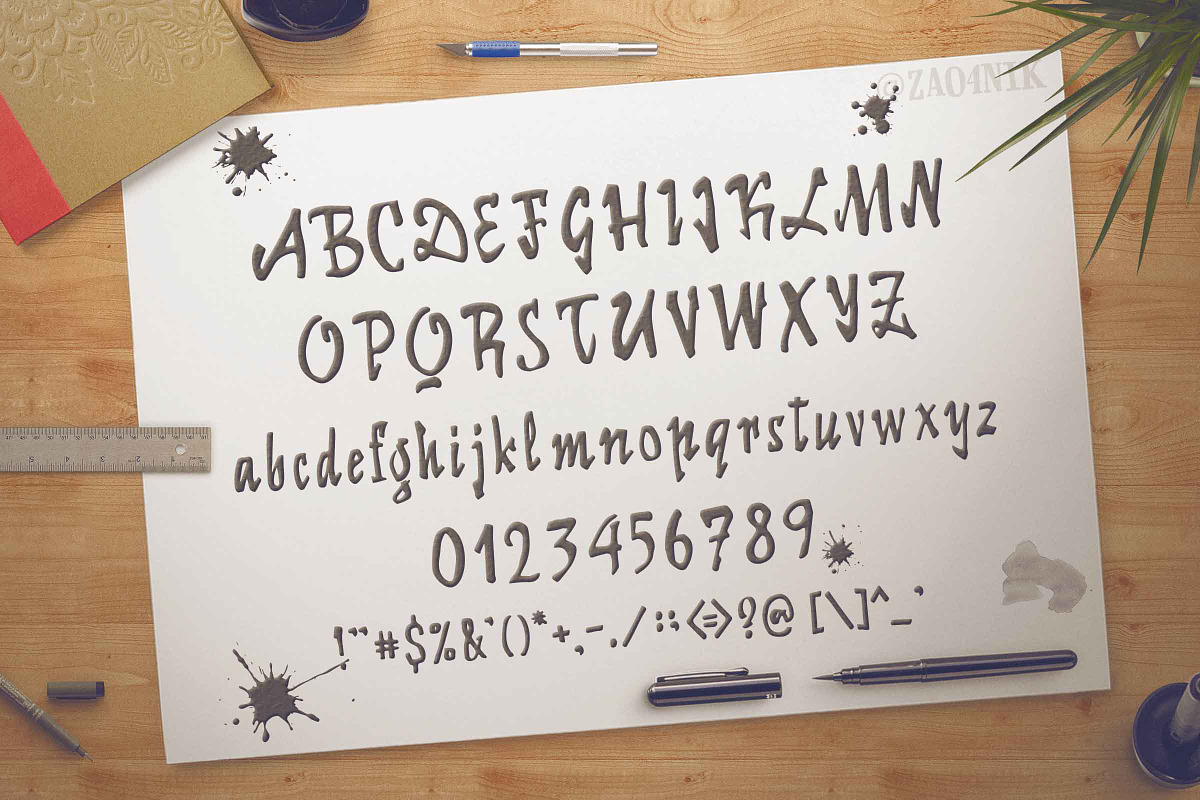 Bundle 90% OFF Font for Lettering preview 7