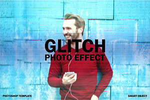 Screen Glitch Photo Effect, a Layer Style Add-On by alexdndz