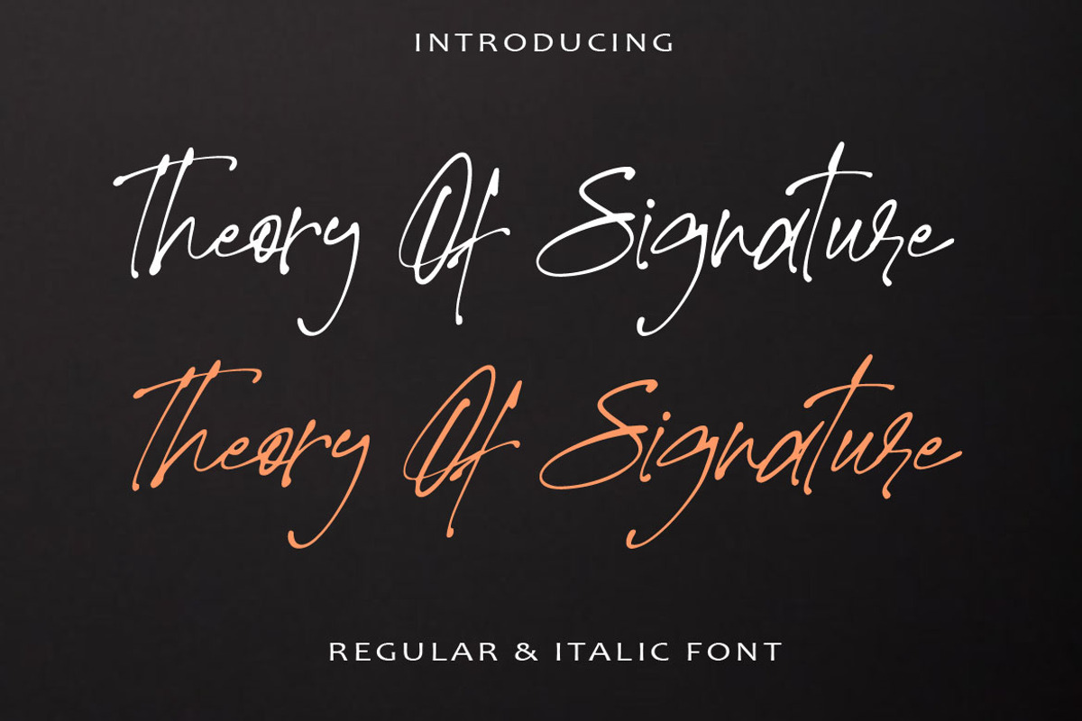 BEST SALE! The Signature Font Bundle, a Script Font by AMINMARIO (Photo 20 of 21)