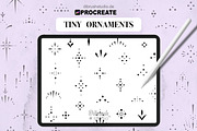 Procreate Tiny Ornament Tattoo Stamp, a Brush Add-On by DiBrush Studio (Thumbnail 1 of 5)