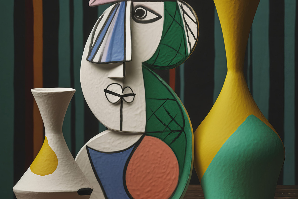 Picasso Backgrounds, a Background Graphic by Handmadefont