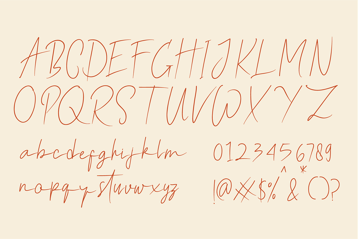 Pealune Script Font, a Script Font by Berdansabersama (Photo 2 of 8)