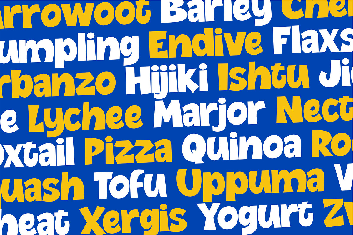 Bigsize | Bold Comical Display, a Handwritten Font by Astageni (Photo 5 of 9)