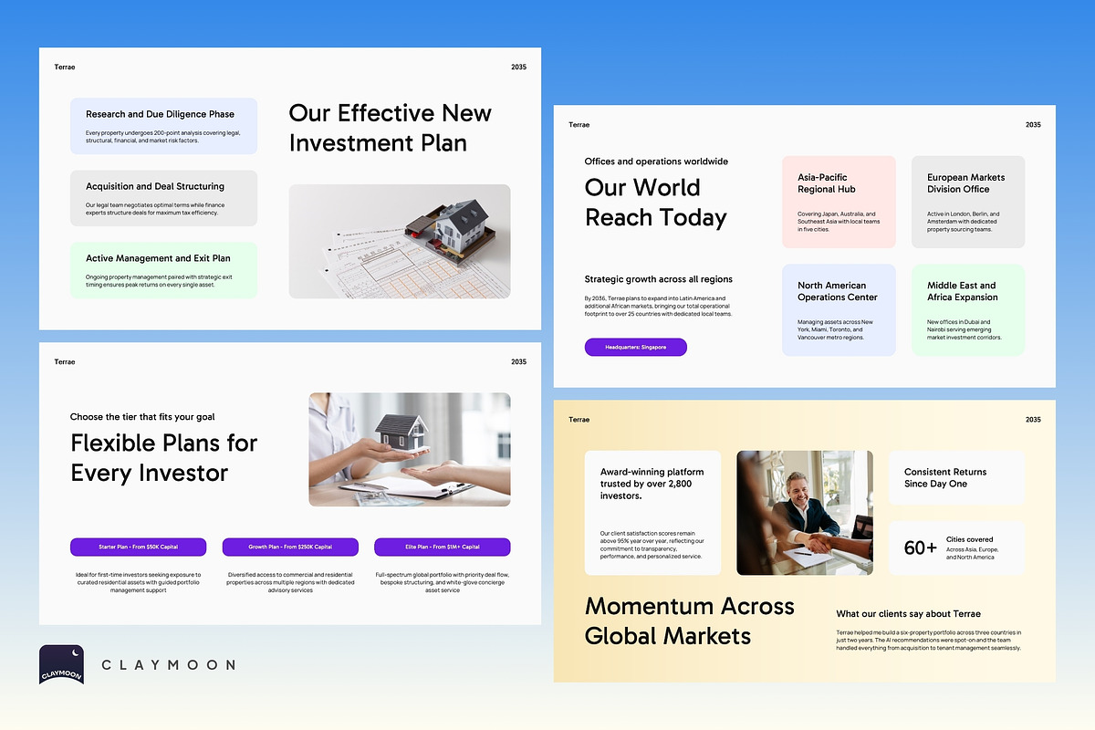 Smart Real Estate Investment, a Presentation Template by Claymoon Lab (Photo 6 of 7)