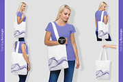 T-SHIRT & BAG BUNDLE 20xMock-upsDEMO, a Books & Magazine Mockup by Apparel_Mockups (Thumbnail 12 of 27)