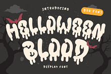 Helloween blood is a cool halloween