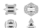 Geometric Line Logo Pack, a Branding & Logo Template by The Tint Pro (Thumbnail 1 of 2)
