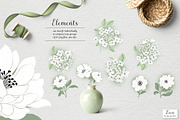 Hydrangea Lace Pattern & Motifs, a Pattern Graphic by Zeesi Design Garden (Thumbnail 11 of 12)