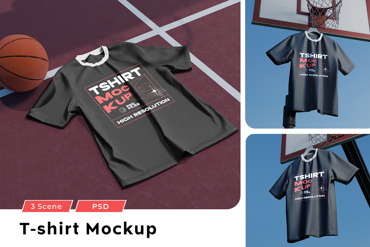 T-Shirt Mockup, a Shirt Mockup by Mockupnine (Photo 1 of 7)