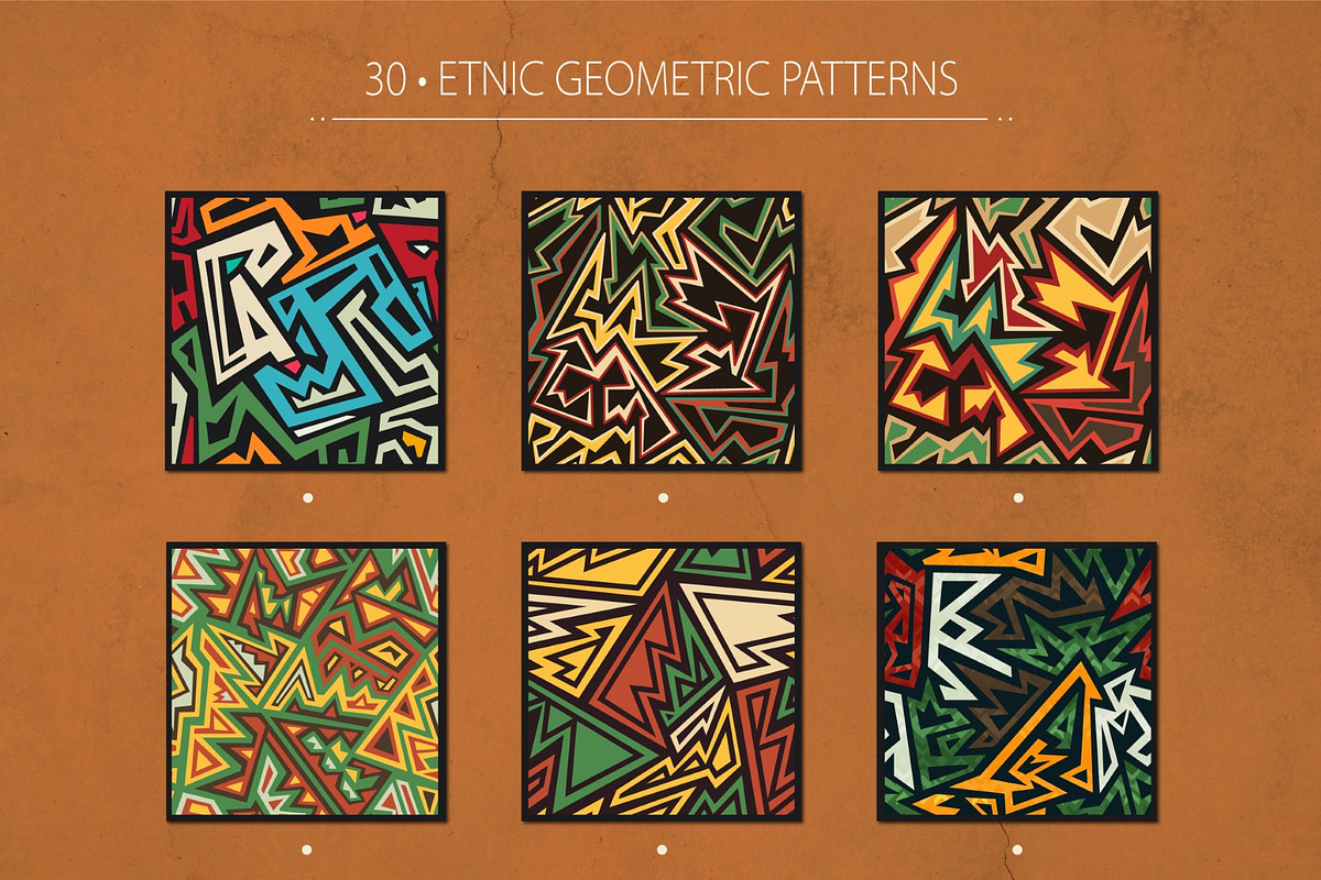 Etnic geometric patterns, a Pattern Graphic by Gudiny (Photo 5 of 6)