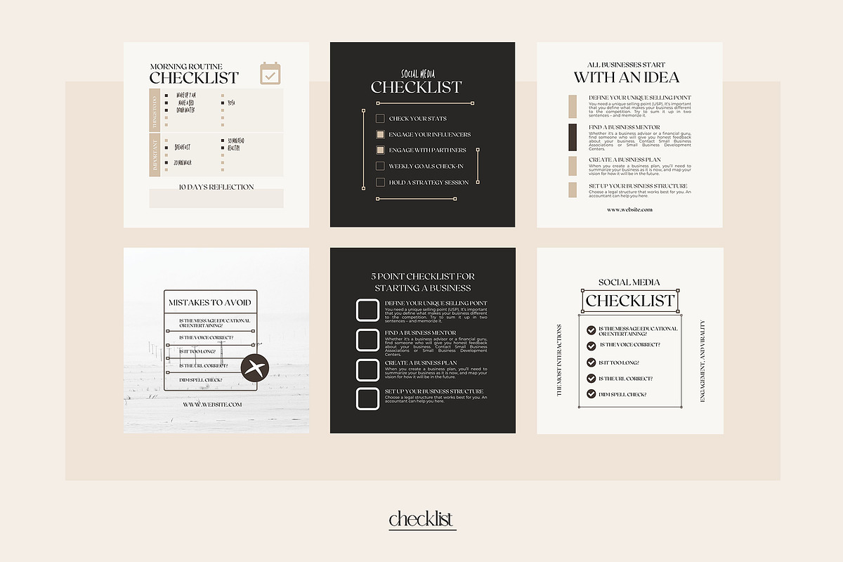 Instagram Creator for Coaches CANVA, a Social Media Template by goodesign (Photo 6 of 29)