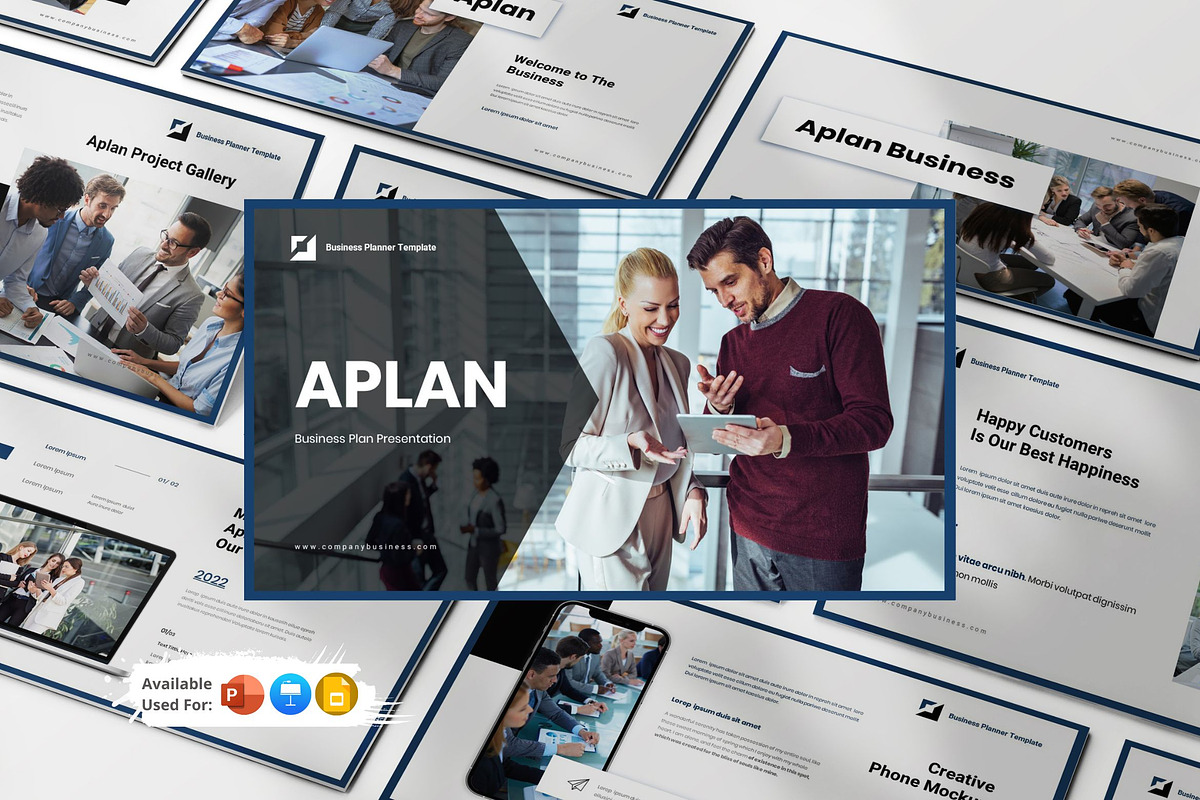 Alpan Business Presentation Template, a Presentation Template by Analogous Temp (Photo 1 of 5)