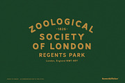 Trains to London, a Sans Serif Font by Komet & Flicker (Thumbnail 13 of 14)