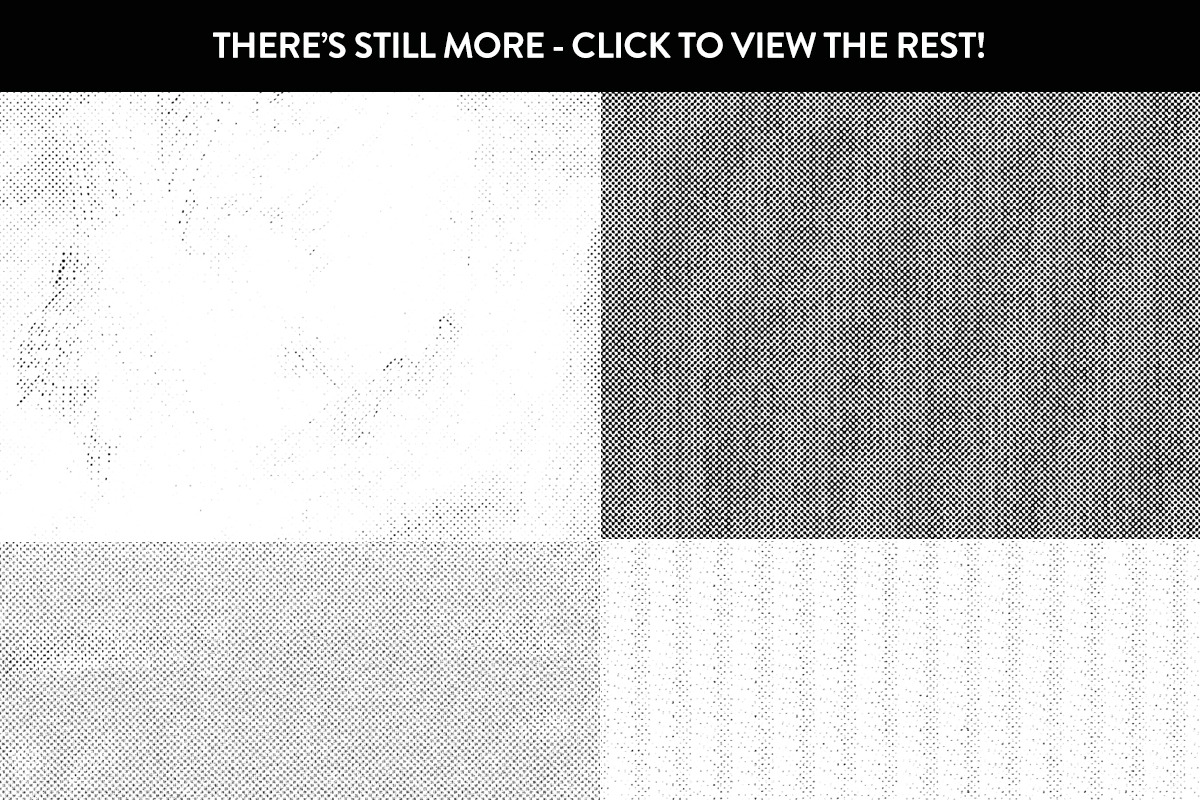 50 Awesome Halftones, a Texture Graphic by Graphic Goods Co (Photo 3 of 4)