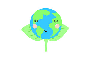 Young sprout, shoot, seedling with, an Illustration by sceptical cactus