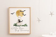 Pumpkin House Watercolor Clipart, a Decorative Illustration by Beigetime (Thumbnail 8 of 13)