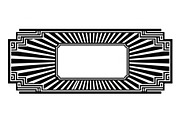 Art Deco Frame SVG Bundle, an Illustration by Creativeshirt (Thumbnail 25 of 31)