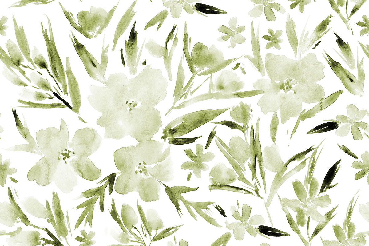 Royal garden - seamless florals, a Pattern Graphic by Katerina Tova (Photo 13 of 15)