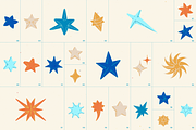 Twilight glitter. 3d vector stars, an Object Graphic by My.Ordinarty (Thumbnail 7 of 7)