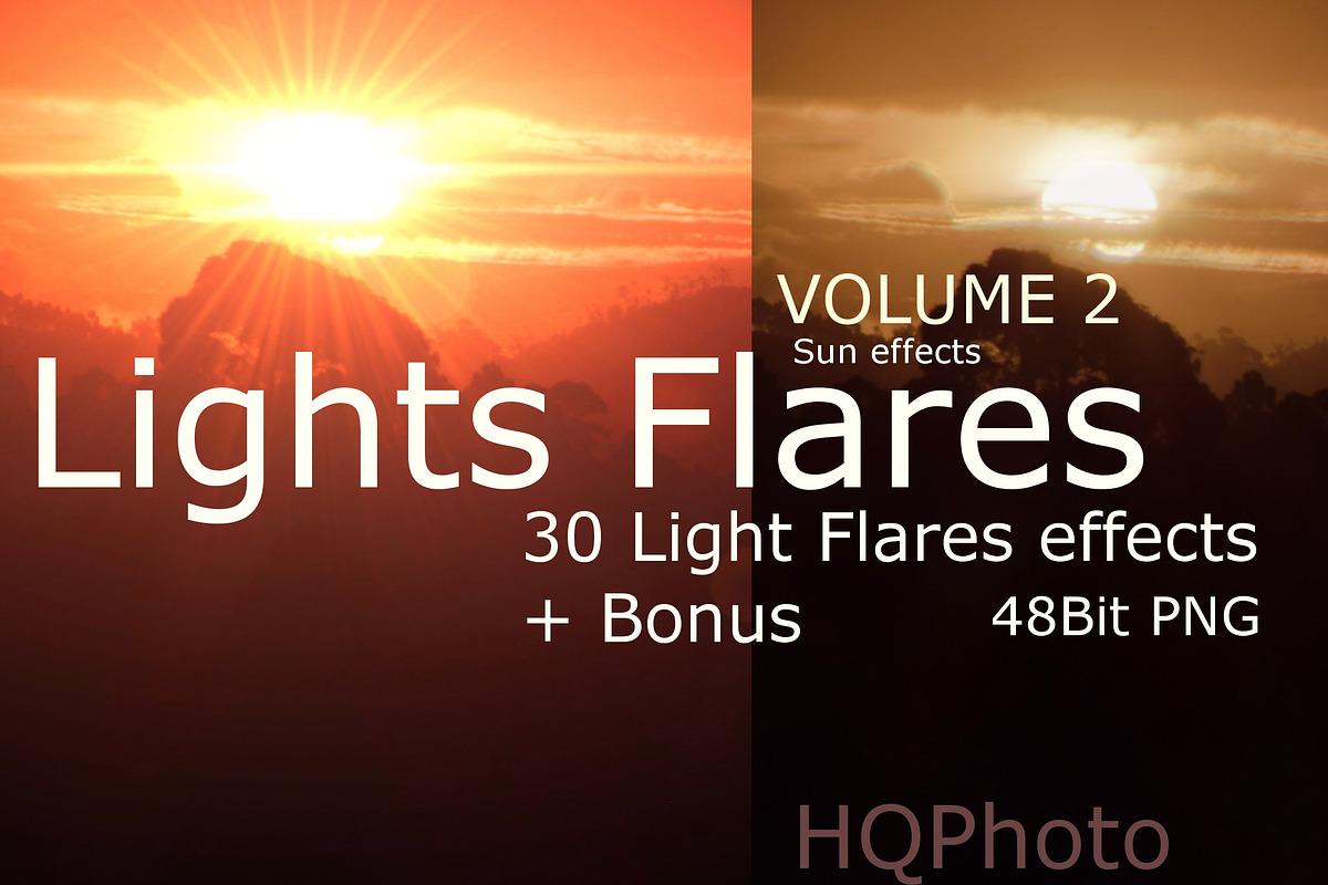 Light Flare Effects Volume 2, a Gradient Add-On by HQPhoto Store (Photo 1 of 22)