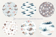 GENTLE WINTER watercolor collection, an Illustration by Lemaris (Thumbnail 5 of 9)