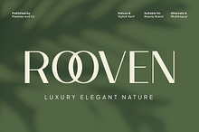 Rooven - Elegant Serif Font