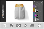 Paper Packaging Bag Mockup PSD, a Product Mockup by Bruno's Shop (Thumbnail 3 of 4)