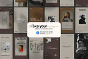 Aesthetic Instagram Template Kit, a Social Media Template by Crafted Pixel (Thumbnail 5 of 9)