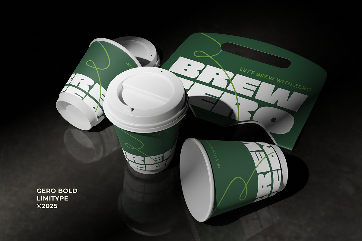 Gero - Bold Font, a Sans Serif Font by limitype (Photo 12 of 12)