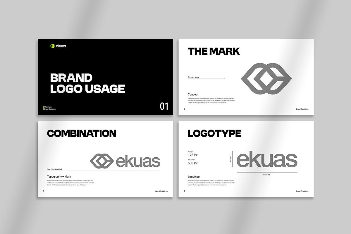 Brand Guideline Presentation Design preview 4