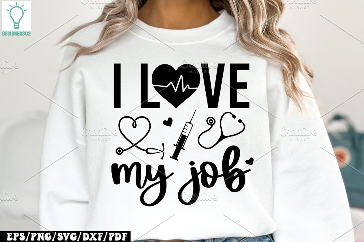 Nurse SVG Bundle, Nurse Quotes SVG, a Graphic by Designer302 (Photo 8 of 32)