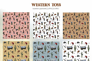 Westerns Children Toys Clipart