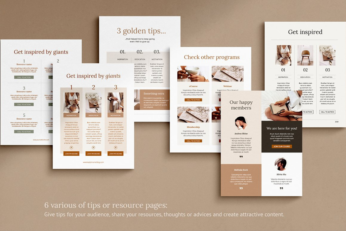 eBook / CANVA, INDD / Elegant, a Magazine Template by Mirazz (Photo 10 of 14)