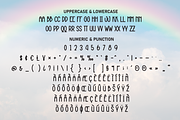 Sunday Rainbow | Script Font, a Script Font by Scratchones (Thumbnail 7 of 8)