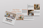 Square Bifold Brochure Mockup, a Print Template by rahmatmoscae (Thumbnail 16 of 16)
