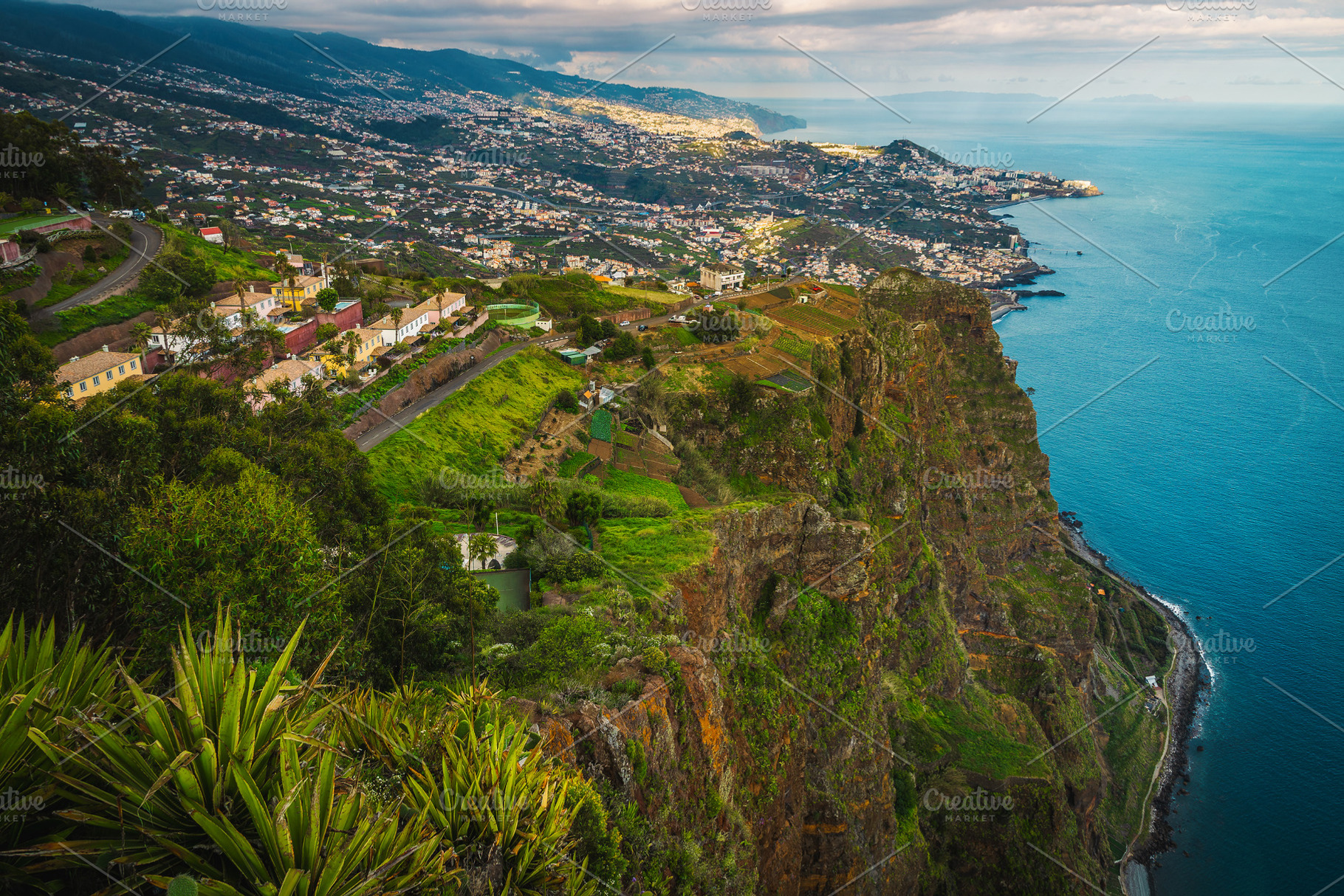 Funchal view from the Cabo Girao, a Nature Photo by Alpine Dreams