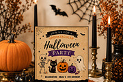 Spooky Halloween Birthday Invitation, an Invitation Template by Arslan (Thumbnail 2 of 5)
