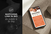 Portrait Instagram Templates Orange, a Social Media Template by Digital&Chic (Thumbnail 6 of 6)