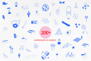 200 Tiny Things Icons