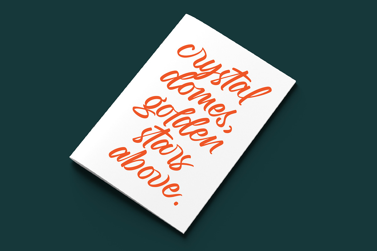 Jhapota Magrelo Bold Handwritten, a Script Font by Letterena Studios Script (Photo 3 of 20)