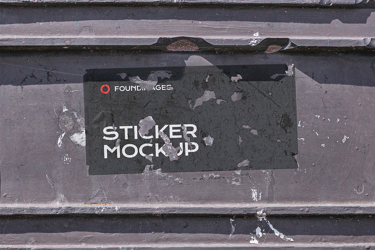 47 sticker mockup bundle vol 2, a Product Mockup by FoundImages (Photo 38 of 50)