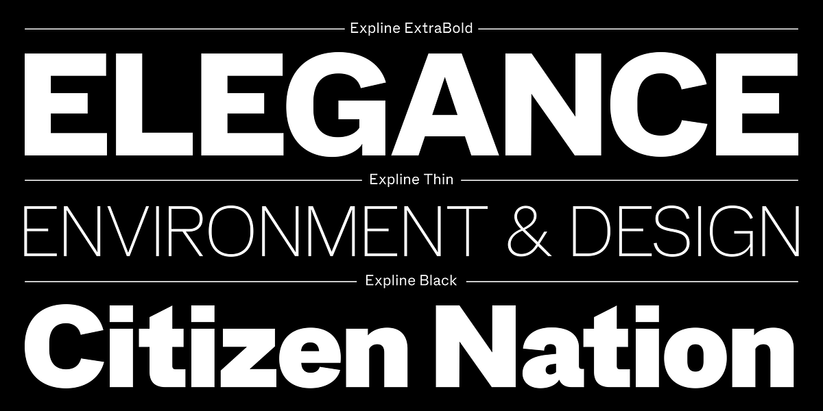 Expline, a Sans Serif Font by Formatype Foundry (Photo 12 of 16)