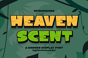 Heaven Scent - Modern Display Font, a Handwritten Font by Flawless And Co (Thumbnail 1 of 10)