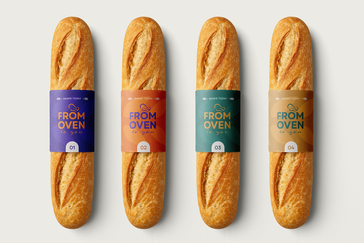 Bakery & Bread Packaging Mockups, a Packaging Mockup by dpi (Photo 5 of 16)