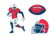 American Football Illustrations, an Illustration by Akimo Mia (Thumbnail 7 of 8)